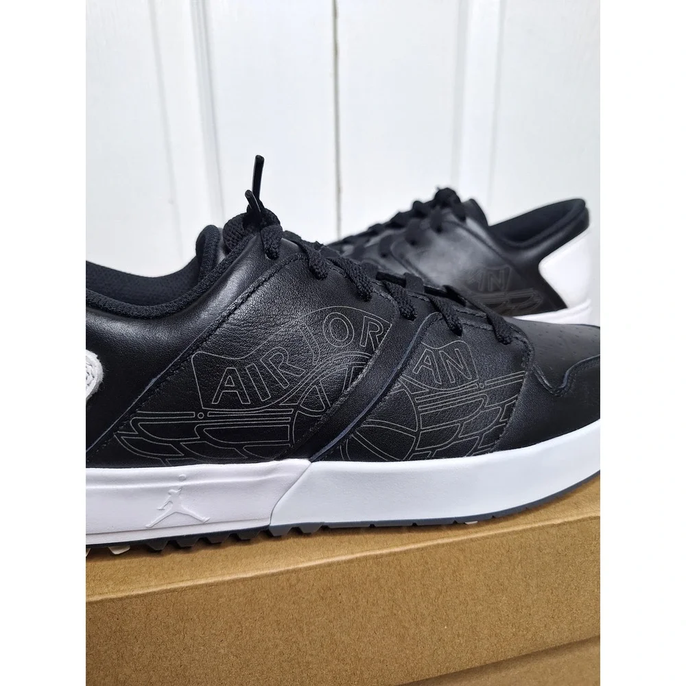 Jordan Nu Retro 1 Low Golf Shoe Black White FZ4153-003 size 11.5